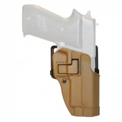 View 1 - BLACKHAWK CQC SERPA Holster With Belt and Paddle Attachment, Fits Sig 220/226, Right Hand, Coyote Tan 410506CT-R