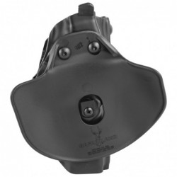View 2 - Safariland Model 6378 ALS Paddle Holster, Fits Glock 17/22, Left Hand, Plain Black Finish 6378-83-412