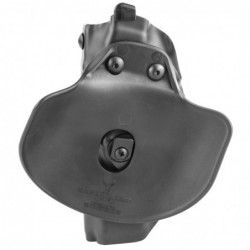 View 2 - Safariland Model 6378 ALS Paddle Holster, Fits Glock 17/22, Right Hand, Black 6378-83-411