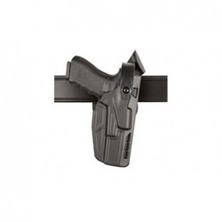 Safariland Model 7360 7TS ALS/SLS Mid-Ride Level III Retention Duty Holster, Fits Sig P320 Compact 9MM/40/45, Right Hand, Plain