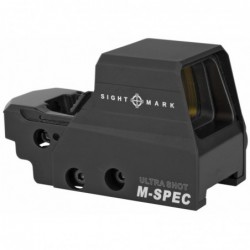 View 2 - Sightmark Ultra Shot M-Spec FMS Reflex, Black Finish, 2 MOA Red Dot SM26035