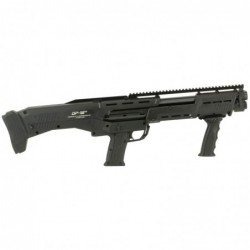 View 2 - Standard Manufacturing Company DP-12, Pump, 12Gauge, 3" Chamber, 18.875" Double Barrel, 14Rd, Black Finish DP-12