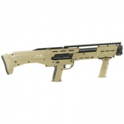 View 2 - Standard Manufacturing Company DP-12, Pump, 12Gauge, 3" Chamber, 18.875" Double Barrel, 14Rd, Flat Dark Earth Finish DP-12FDE