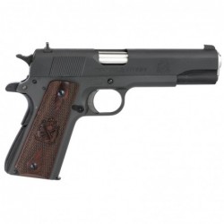 View 2 - Springfield Mil-Spec, 1911, Full Size, 45ACP, 5" Match Grade Barrel, Steel Frame, Parkerized Finish, Cocobolo Grips, 3-Dot Comb