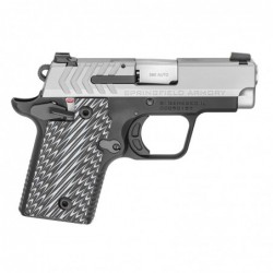 Springfield 911, 1911 Micro Compact, 380ACP, 2.7" Barrel, Alloy Frame, Stainless Finish, 2 Magazines, 1-6Rd & 1-7Rd, G10 Grips,