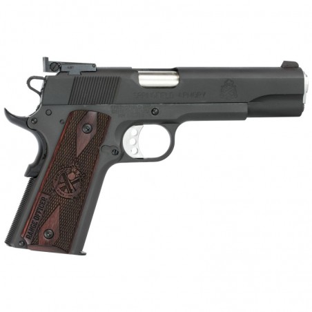 Springfield Range Officer, Full Size, 1911, 45ACP, 5" Match Grade Barrel, Steel Frame, Parkerized Finish, Cocobolo Grips, Adjus