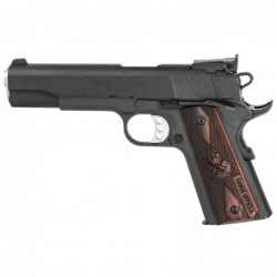 View 2 - Springfield Range Officer, Full Size, 1911, 45ACP, 5" Match Grade Barrel, Steel Frame, Parkerized Finish, Cocobolo Grips, Adjus