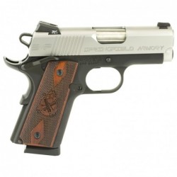 View 2 - Springfield EMP, 1911 Micro Compact, 9MM 3" Match Grade Barrel, Alloy Frame, Bi-Tone, Cocobolo grips, Tritium Night Sights, 9Rd