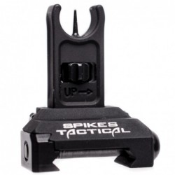 View 1 - Spike's Tactical Front Folding Micro Sight, Generation 2, Black Finish SAS81F1