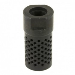 View 2 - Spike's Tactical Dynacomp Short Brake, 556NATO, Fits AR 15, 1/2x28 Black Finish SBV1021