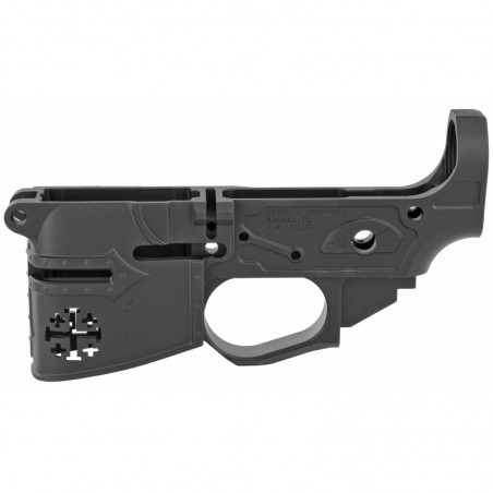 Spike's Tactical Rare Breed Crusader, Semi-automatic, Stripped Lower, 223 Rem/556NATO, Black Finish, CNC Machined from 7075 Bil