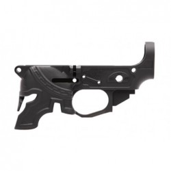 View 2 - Spike's Tactical STLB610, Rare Breed Spartan, Semi-automatic, Stripped Lower, 223 Rem/556NATO, Black Finish, CNC Machined from