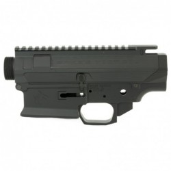Spike's Tactical Billet Upper/Lower Receiver Set, 308 Win, Black Finish, Sharps Bros Livewire Lower, Includes Pivot Pin, Takedo