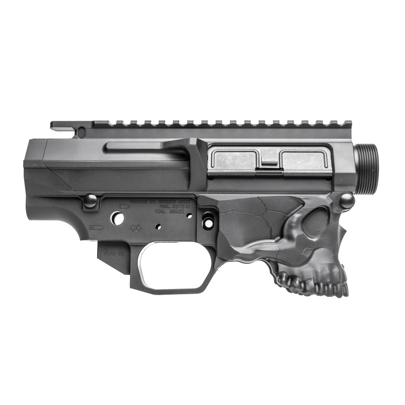 Spike's Tactical Billet Upper/Lower Receiver Set, 308 Win, Black Finish, Sharps Bros The Jack Billet Lower, Includes Pivot Pin,