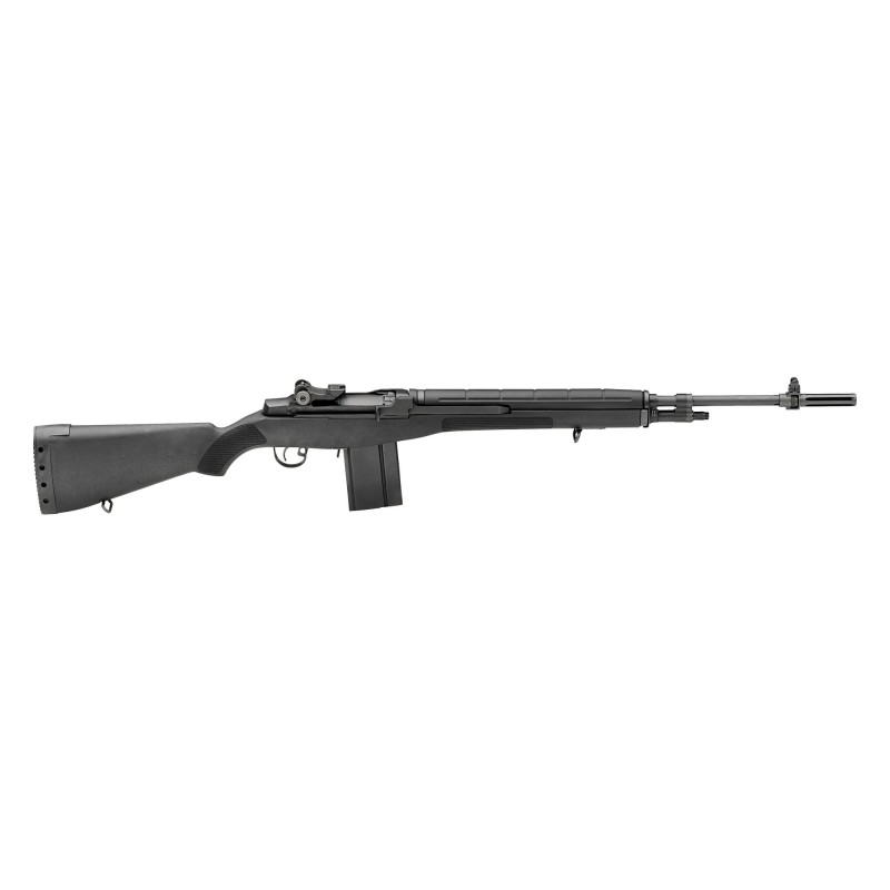 Springfield M1A Standard, Semi-automatic, 308 Win, 22" Barrel, Black Finish, Synthetic Stock, Adjustable Sights, 10Rd MA9106