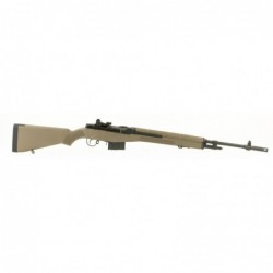 View 2 - Springfield M1A Standard, Semi-automatic, 308 Win, 22" Barrel, Blue Finish, Flat Dark Earth Composite Stock, Adjustable Sights,