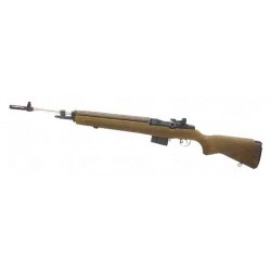 View 2 - Springfield M1A Super Match Competition, Semi-automatic, 308 Win, 22" Stainless Heavy Barrel, Blue Finish, Oversized Walnut Sto