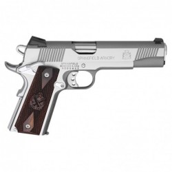 Springfield 1911 Loaded, 45ACP, 5" Match Grade Barrel, Forged Stainless Steel Slide and Frame, Cocobolo Grips, 3-Dot Low Profil