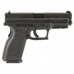 View 2 - Springfield XD9, Striker Fired, Full Size, 9MM, 4" Barrel, Polymer Frame, Black Finish, Fixed Sights, 10Rd, 2 Magazines XD9101