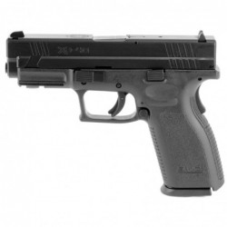 Springfield XD, Striker Fired, Full Size, 40 S&W, 4" Barrel, Polymer Frame, Black Finish, Fixed Sights, 10Rd, 2 Magazines XD910
