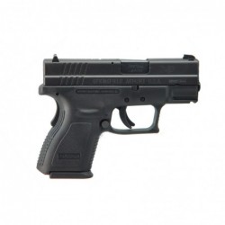Springfield XD9, Striker Fired, Sub Compact, 9MM, 3" Barrel, Polymer Frame, Black Finish, Fixed Sights, 10Rd, 2 Magazines XD980
