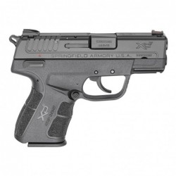 Springfield XDE, Semi-automatic, DA/SA, Compact, 9MM, 3.3" Barrel, Polymer Frame, Black Finish, 2 Mags, 1-8Rd, 1-9Rd, Ambidextr