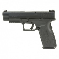 Springfield XDM, Striker Fired, Full Size, 45ACP 4.5" Barrel, Polymer Frame, Black Finish, Fiber Optic Front and Low Profile Re