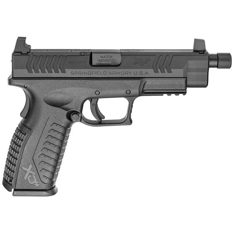 Springfield XDM-OSP (Optical Sight Pistol), Semi-automatic, Striker Fired, Full Size, 10MM, 4.5" Threaded Barrel, Polymer Frame