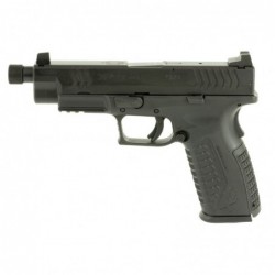 Springfield XDM, Full Size Pistol, 45 ACP, 5.28" Threaded Barrel, .578" x 28 TPI, Polymer Frame, Black Finish, Suppressor Heigh