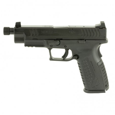 Springfield XDM, Full Size Pistol, 45 ACP, 5.28" Threaded Barrel, .578" x 28 TPI, Polymer Frame, Black Finish, Suppressor Heigh