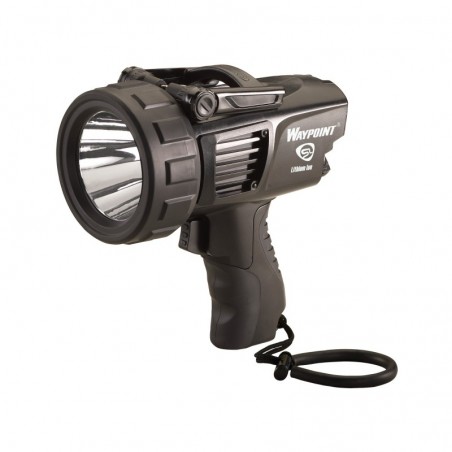 Streamlight Waypoint Spotlight, LED, 1,000 Lumens, Lumens, Rechargeable, Black 44911