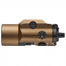 View 1 - Streamlight TLR-VIR II, Tac Light w/IR Laser, Picatinny, Visible 300 Lumen LED, IR LED & Laser, Coyote Brown 69191