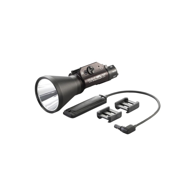 Streamlight TLR-1 HPL, Tactical Light Kit, Fits Long Gun w/1913 Rails, Includes Thumb Screw, Rail Locating Keys for 1913 Picati