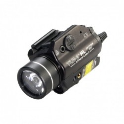 Streamlight TLR-2 HL, Tac Light, With Laser, C4 LED, 800 Lumens, Strobe, Red Laser, Laser Sight, Black 69261