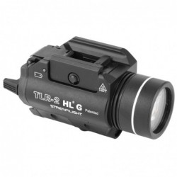 View 2 - Streamlight TLR-2 HLG Tac Light w/laser, Black Finish, Includes Rail Locating Keys for Glock style, 1913 Picatinny, S&W 99/TSW,