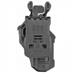 View 2 - BLACKHAWK T-Series, Level 2 Compact, Left Hand, Black, Fits Glock 17, Polymer 410700BKL