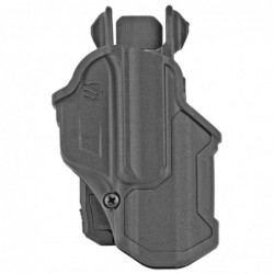 View 1 - BLACKHAWK T-Series, Level 2 Compact, Right Hand, Black, Fits Glock 17, Polymer 410700BKR