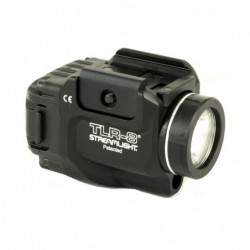 View 2 - Streamlight TLR-8, Tactical Weapon Light/laser, 500 Lumens, Black Finish 69410