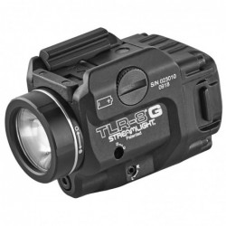 View 1 - Streamlight TLR-8G, Tac Light w/laser, Fits Pistols and Picatinny, 500 Lumen LED/ Green Laser, Black 69430