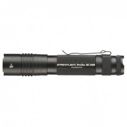 View 2 - Streamlight Pro Tac HL USB, Rechargeable Light, C4 LED, 1,000 Lumens, TEN-TAP Programming, 1x 18650/2x CR123/1x 74175 Battery,