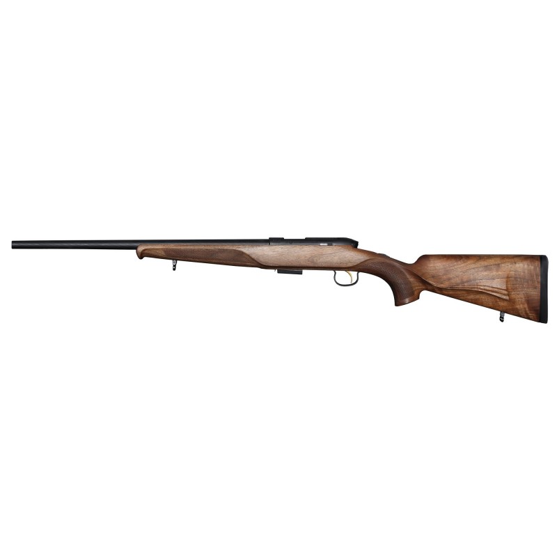 Steyr Arms Zephyr II, Bolt Action, 22LR, 19.7" Barrel, Blue Finish, Walnut Stock, Right Hand, 1 Magazine, 5Rd 70.051.1A0