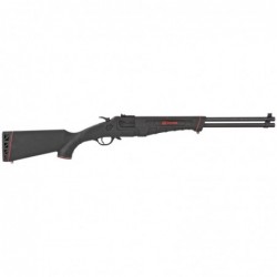 View 2 - Savage 42 Takedown Compact, Over/Under, 22LR, 410 Gauge, 20" Barrel, Black Finish, Synthetic Stock, Ambidextrous, 2Rd, Adjustab