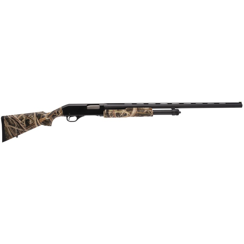 Stevens 320, Pump, 12Ga, 28" Vent Rib Barrel, Camo Finish, Synthetic Stock, Right Hand, 5Rd 22562