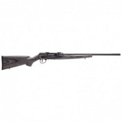 Savage A17, Target Sporter Laminate, Semi-automatic, 17HMR, 22", Blue, Laminate, Right Hand, 10Rd Rotary Magazine, Button-Rifle