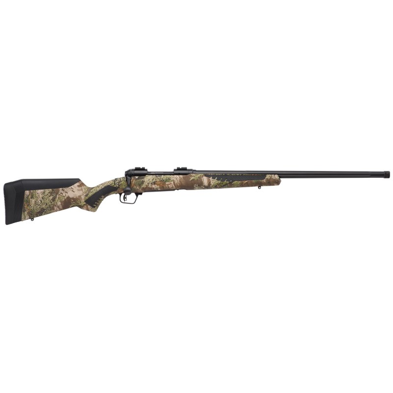 Savage 110, Predator, Bolt Action, 6.5 Creedmoor, 24" Threaded Barrel, Realtree Max-1 Camo Finish, Synthetic Stock, Right Hand,