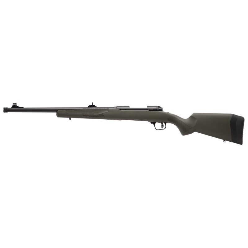 Savage 110, Hog Hunter, Bolt, Short Action, 308 Winchester, 20" Threaded Barrel, 5/8x24 Thread Pitch, OD Green Finish, Syntheti