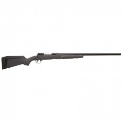 View 2 - Savage 110, Varmint, Bolt, Short Action, 22-250 Remington, 26" Barrel, Black Finish, Gray Synthetic Stock, Right Hand, 1 Mag, 4