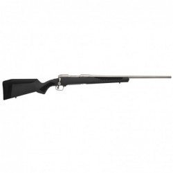 View 2 - Savage 110, Storm, Bolt, Short Action, 6.5 Creedmoor, 22" Stainless Barrel, Black Finish, Gray Synthetic Stock, Right Hand, 1 M