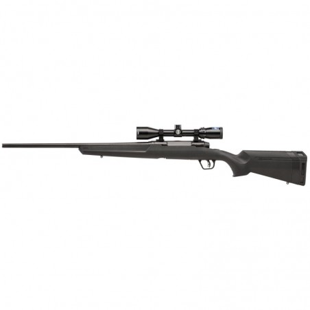 Savage Axis II XP, Combo, Bolt, 280 Ackley Improved, 22" Barrel, Black Finish, Synthetic Stock, Right Hand, Bushnell Banner 3-9