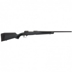 View 2 - Savage 110, Hunter, Bolt, Short Action, 6.5 Creedmoor, 24" Barrel, Black Finish, Gray Synthetic Stock, Right Hand, 1 Mag, 4Rd 5